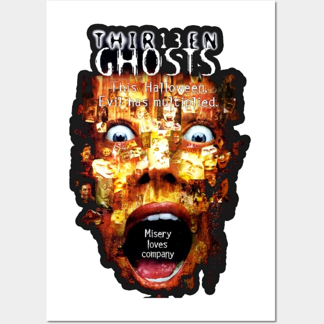 Scary Ghosts // 13 ghosts Wall Art by TrazZinkitt